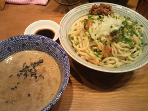 二段味変 味噌つけ麺